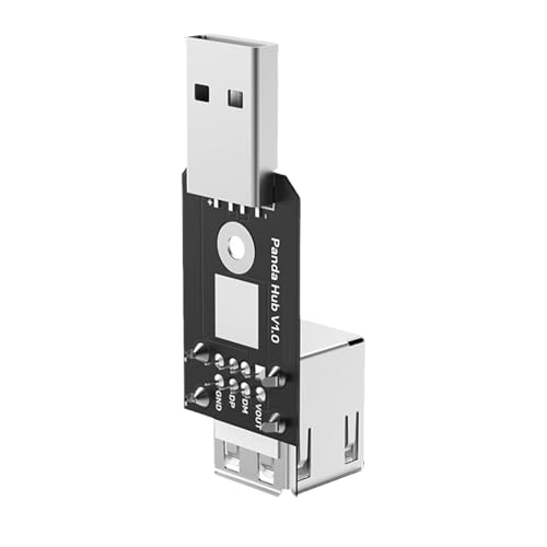 Doppelter USB-Anschluss, Panda-Adapter, Original-USB-Port-Schutz für P1S/P1P 3D-Drucker sicher von Hattba