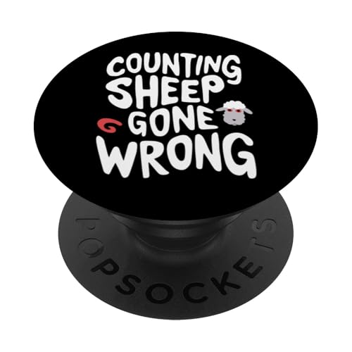 Lustige Horror-Albträume Gruseliger Schlaf Horror Spuk-Schlafenszeit PopSockets mit austauschbarem PopGrip von Haunted Insomniac Tales for Scary Horror Bedtime