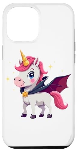 Hülle für iPhone 14 Plus Halloween Vampir Einhorn Kürbis Süßes oder Saures von Haunted Spooky Halloween