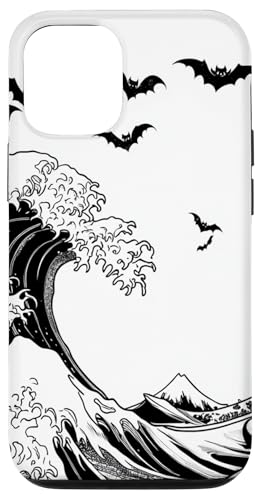 Hülle für iPhone 13 Pro Gruselige Welle: Halloween-Edition von Haunting Wave Fusion