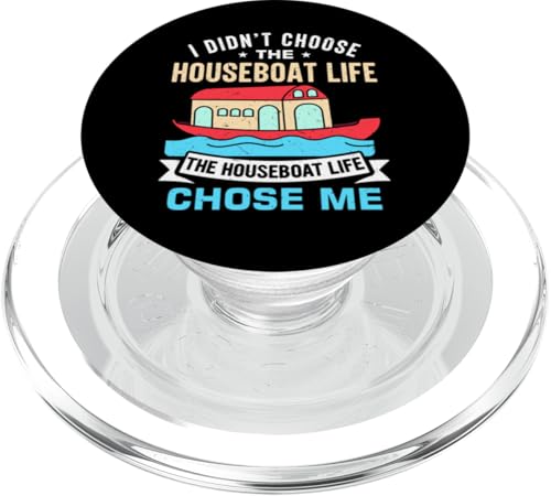 Witziger Hausboot Spruch PopSockets PopGrip für MagSafe von Hausboot Designs