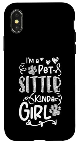 Im A Pet Sitter Kinda Girl Pet Sitter Pet Lover Hülle für iPhone X/XS Im A Pet Sitter Kinda Girl Pet Sitter Pet Lover Hülle für iPhone X/XS von Haustiersitter Hundesitter Designs Idee