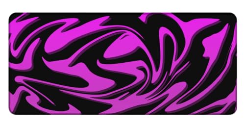 HawkStrike Mauspad XXL Gaming | Lava Design (Pink) Mousepad 90 x 40 cm von HawkStrike