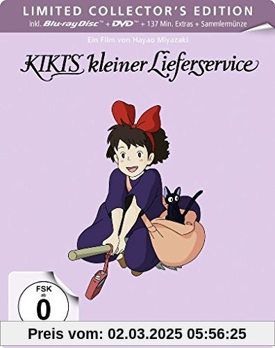 Kiki's kleiner Lieferservice - Steelbook  (+ DVD) [Blu-ray] [Limited Edition] von Hayao Miyazaki