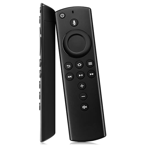 Hazieoo Ersatz-Sprachfernbedienung passend für Fire AMZ Smart TVs Stick (2. Generation), Smart TVs Stick Lite, Smart TVs Stick 4K, Smart TVs 3. Generation, Smart TVs Cube (1. Generation, 2. von Hazieoo