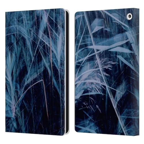 Head Case Designs Offizielle Dorit Fuhg Blaues Gras Mystische Natur Leder Brieftaschen Handyhülle Hülle Huelle kompatibel mit Fire HD 8/Fire HD 8 Plus 2020 von Head Case Designs