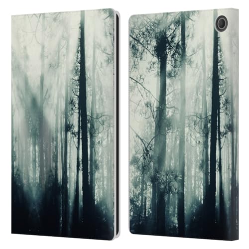 Head Case Designs Offizielle Dorit Fuhg Magisches Licht Mystische Natur Leder Brieftaschen Handyhülle Hülle Huelle kompatibel mit Amazon Fire Max 11 2023 von Head Case Designs