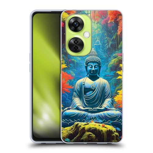 Head Case Designs Offizielle Michael David Ward Frieden Humor Und Pflanzen Soft Gel Handyhülle Hülle kompatibel mit OnePlus Nord CE 3 Lite 5G von Head Case Designs