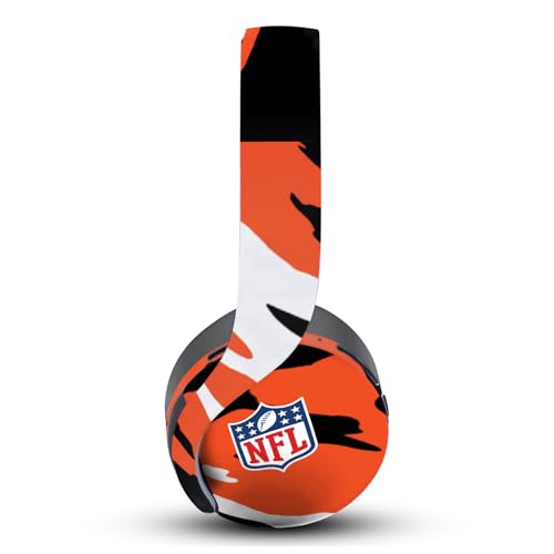 Head Case Designs Offizielle NFL Camou Cincinnati Bengals Vinyl Haut Aufkleber Abziehbild Abdeckung kompatibel mit Sony Playstation PS Pulse 3D Headset von Head Case Designs