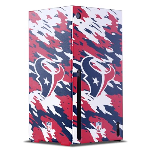 Head Case Designs Offizielle NFL Camou Houston Texans Spielekonsolen Wickeln kompatibel mit Xbox Series X von Head Case Designs