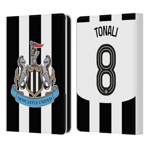 Head Case Designs Offizielle Newcastle United Football Club Sandro Tonali 2024/25 Spieler Home Kit Leder Brieftaschen Handyhülle Hülle Huelle kompatibel mit Amazon Kindle 11th Gen 6in 2022 von Head Case Designs