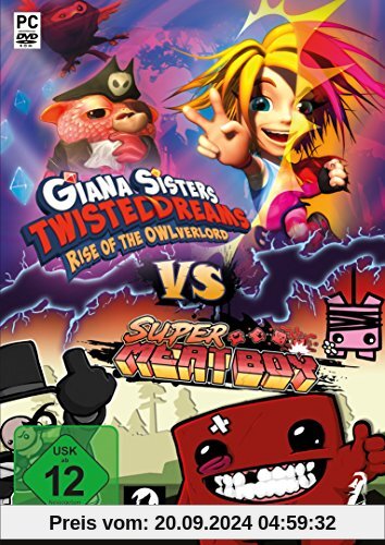 Clash of Games: Giana Sisters vs. Super Meat Boy - [PC] von Headup Games