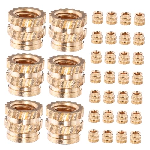 Healifty 100-teiliges Set Rändelmutter Aus Messing Muttereinsätze Einbettungsmutter Erhitzen Einbettungsmuttern Gewindeeinsätze Für Holz Einbettungsgewindeeinsatz Kupfer Golden Healifty 100-teiliges Set Rändelmutter Aus Messing Muttereinsätze Einbettungsmutter Erhitzen Einbettungsmuttern Gewindeeinsätze Für Holz Einbettungsgewindeeinsatz Kupfer Golden von Healifty