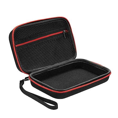 Healvian 1stk Aufbewahrungstasche Für Das Stirnthermometer Kartenhalter Powerbank Tote Werkzeugtasche Tragbares Ladegerät Koffertasche Bauchtasche Kleiner Beutel Mit Reißverschluss Eva Rot von Healvian