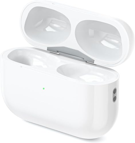 Hearkey Kabelloses Ladecase Kompatibel mit Air Pods Pro 2. Generation, Wireless Charging Case Original Ersatz Replacement mit Schlüsselanhänger-Design,Bluetooth Pairing Sync Button von Hearkey