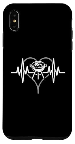 Hülle für iPhone XS Max Barbecue Heart Line Pulse BBQ Grill Master von Heartbeat Barbecue Gift Tees for Men and Boys