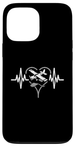 Hülle für iPhone 13 Pro Max Heartbeat Modellflugzeug Heart Line Pulse RC Flight von Heartbeat Model Aircraft Gift Tees for Men Boys