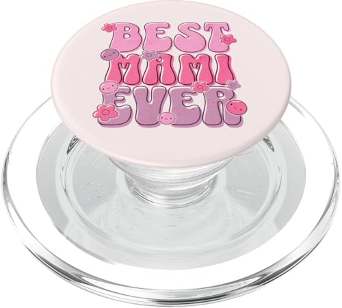 Best Mami Ever Lustig Niedlich Retro Groovy Muttertag Für Mama PopSockets PopGrip für MagSafe von Heartfelt Moments Mother's Day Outfits & Apparels