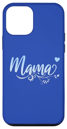 Love Mama Herz Blume Blau Typografie für Mama Muttertag Hülle für iPhone 12 mini von Heartfelt Moments Mother's Day Outfits & Apparels