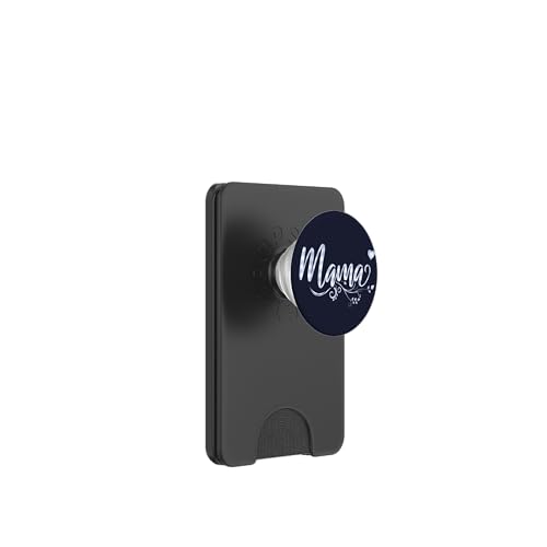 Love Mama Herz Blume Plaid Typografie für Mama Muttertag PopSockets PopWallet für MagSafe von Heartfelt Moments Mother's Day Outfits & Apparels