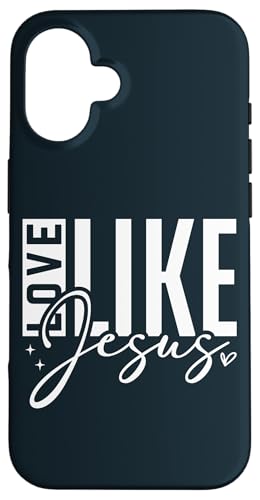 Hülle für iPhone 16 Inspirierende Liebe wie Jesus, die den christlichen Glauben fördert von Heavenly Faith Inspiration.USA