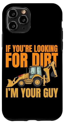 Hülle für iPhone 11 Pro Baggerfahrer Schwergerätebetreiber Lustige Baggerfahrer Kunst von Heavy Equipment & Backhoe Operators Apparel