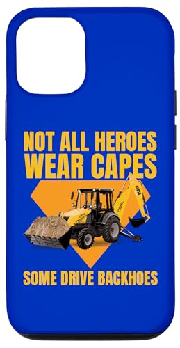 Hülle für iPhone 15 Bagger Schwergerätebediener Lustige Baggerfahrer sagen von Heavy Equipment & Backhoe Operators Apparel