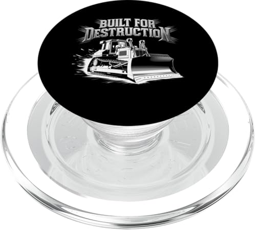 Bulldozer Operator Bauarbeiter Earth Mover Lover PopSockets PopGrip für MagSafe von Heavy Machinery Driver Tees For Kids Boys and Men