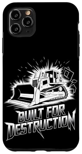 Hülle für iPhone 11 Pro Max Bulldozer Operator Bauarbeiter Earth Mover Lover von Heavy Machinery Driver Tees For Kids Boys and Men