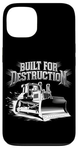 Hülle für iPhone 13 Bulldozer Operator Bauarbeiter Earth Mover Lover von Heavy Machinery Driver Tees For Kids Boys and Men