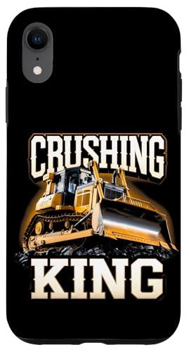 Hülle für iPhone XR Bulldozer Operator Bauarbeiter Earth Mover Lover von Heavy Machinery Driver Tees For Kids Boys and Men