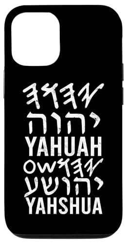 Hülle für iPhone 12/12 Pro Paleo Hebräisch YHWH Yahuah Israelite Paleo Hebräisch von Hebrew Gifts for Men and Women