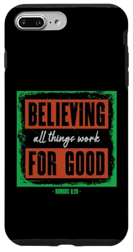 Believing All Things Work for Good Romans Hebräisch Israelite Hülle für iPhone 7 Plus/8 Plus von Hebrew Israelite Clothing for Women Men Children