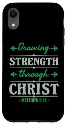 Drawing Strength Through Christ Matthew Hebräisch Israelite Hülle für iPhone XR von Hebrew Israelite Clothing for Women Men Children