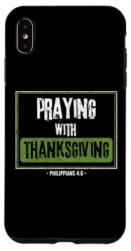 Hebräische israelitische Kleidung Beten Thanksgiving Philipper Hülle für iPhone XS Max von Hebrew Israelite Clothing for Women Men Children