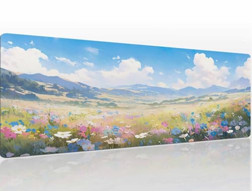 Mauspad 700x300x4 mm Scenery Mousepad XL, Speed Gaming Mauspad Klein Mouse Pad Schreibtischunterlage, Wassxerdicht Maus Pad, Mauspads Tischunterlage Schreibtisch Mouspad für Home Office A1184 von Heeboode