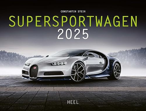 Supersportwagen Kalender 2025: Eintragkalender Supercars Sportwagen Wandkalender von Heel Verlag GmbH