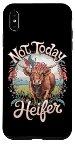 Nicht heute Färse Hülle für iPhone XS Max von Heifer Gifts for Women and Men