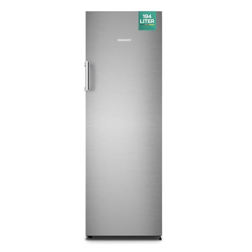 HEINRICHS Gefrierschrank, Freezer, No-Frost Schutz, 5x Gefrierschublade +1x Gefrierfach, LED-Display,Airflow, wechselbarer Türanschlag, Alarmfunktion, Temperatur:-14°C~-24°C, Heinrich´s (inox) von Heinrich´s