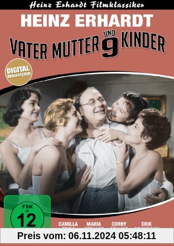 Heinz Erhardt Filmklassiker - Vater, Mutter Und Neun Kinder von Heinz Erhardt