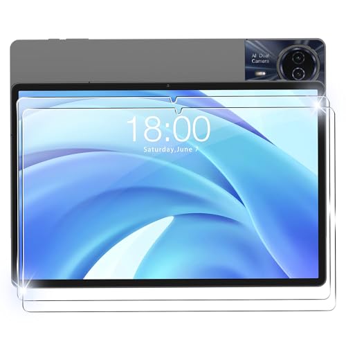 Heioloo [2 Stück Schutzfolie für TECLAST T50HD Panzerglas Displayschutz, 9H Härte Schutzglas, Bläschenfrei, Ultra-klar, Anti-Kratzen Displayschutzfolie von Heioloo