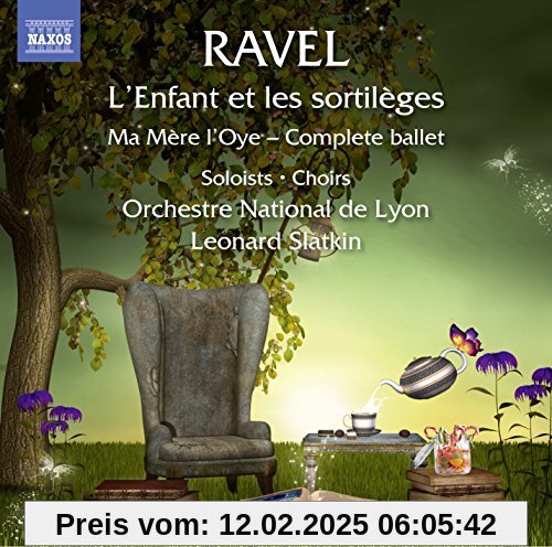 Ravel: L'enfant Et Les Sortileges / Ma Mere L'oye von Hélène Hébrard