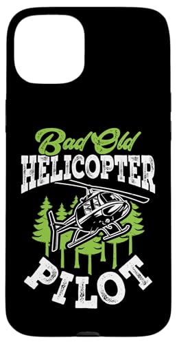 Hülle für iPhone 15 Plus Lustige Helikopter-Pilotenkunst für Männer Frauen Fliegen Heli Hubschrauber von Helicopter Pilot Gift Pilot Shirts & Gifts