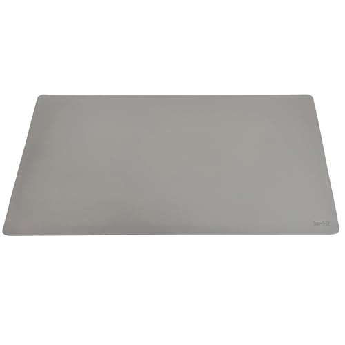 helit H2525182 - Schreibtischunterlage, the flat mat, grau, 800 x 400 mm, 1 Stück von Helit