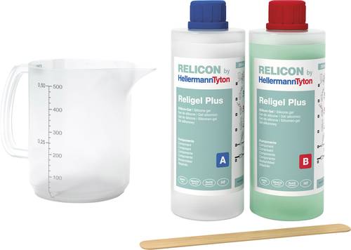 HellermannTyton 435-00756 Religel Plus 500ml-SIG-GN 2-Komponenten-Gel Inhalt: 1St. von HellermannTyton