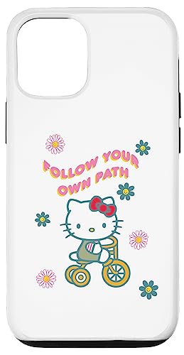 Hülle für iPhone 12/12 Pro Folge deinem eigenen Weg mit Hello Kitty von Hello Kitty