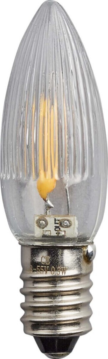 Hellum LED-Filament Riffelkerzen 914306 von Hellum