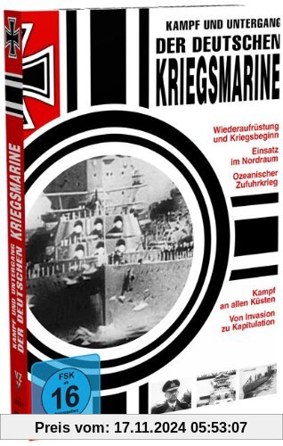 Kampf und Untergang der deutschen Kriegsmarine 1-3 (3 DVDs) von Helmut Hoffmann