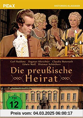 Die preußische Heirat / Packender Historienfilm mit Starbesetzung (Pidax Historien-Klassiker) von Helmut Käutner