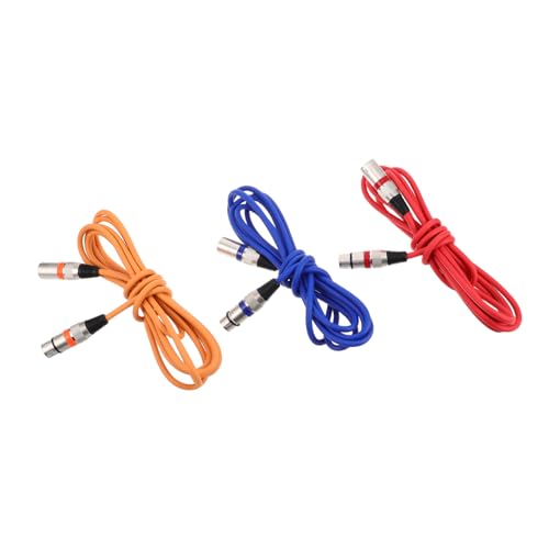 Hemobllo 1 Satz Kabel Für Mikrofon Stereo-klinkenkabel Lautsprecherkabel Kabel Stecker Auf Buchse Xlr-mikrofonkabel Kabelmikrofon Xlr-mikrofonadapter Xlr-zu-xlr-kabel Plastik 3st von Hemobllo